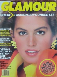 Glamour May 1987 magazine back issue cover image