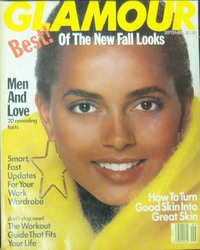 Glamour September 1989 magazine back issue