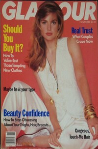 Glamour November 1989 magazine back issue cover image
