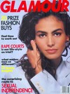 Glamour November 1991 magazine back issue cover image