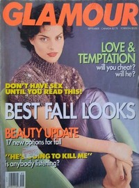 Glamour September 1994 magazine back issue cover image