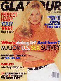 Glamour November 1994 magazine back issue cover image