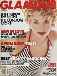 Glamour May 1995 magazine back issue cover image