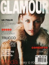 Glamour November 1997 magazine back issue cover image