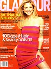 Glamour October 2000 magazine back issue cover image