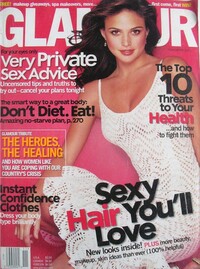 Glamour November 2001 magazine back issue cover image