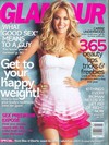 Glamour January 2008 magazine back issue cover image