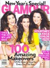 Glamour January 2012 magazine back issue cover image