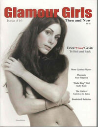 Erica Gavin magazine cover appearance Glamour Girls Then & Now # 16, Spring 2002