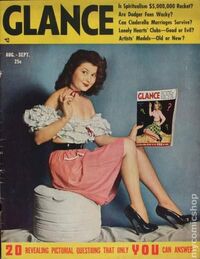 Glance August/September 1948 magazine back issue cover image