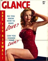 Glance July 1950 magazine back issue cover image