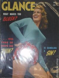 Glance December 1950 magazine back issue cover image