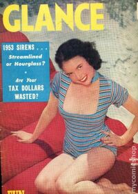 Glance December 1952 magazine back issue cover image