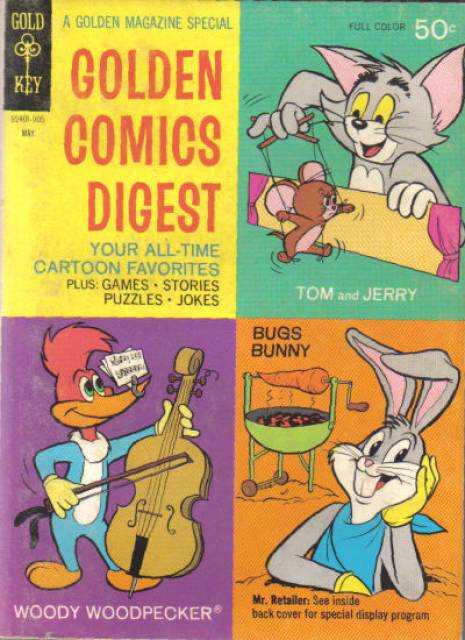 Golden Comics Digest Comic Book Back Issues by A1 Comix