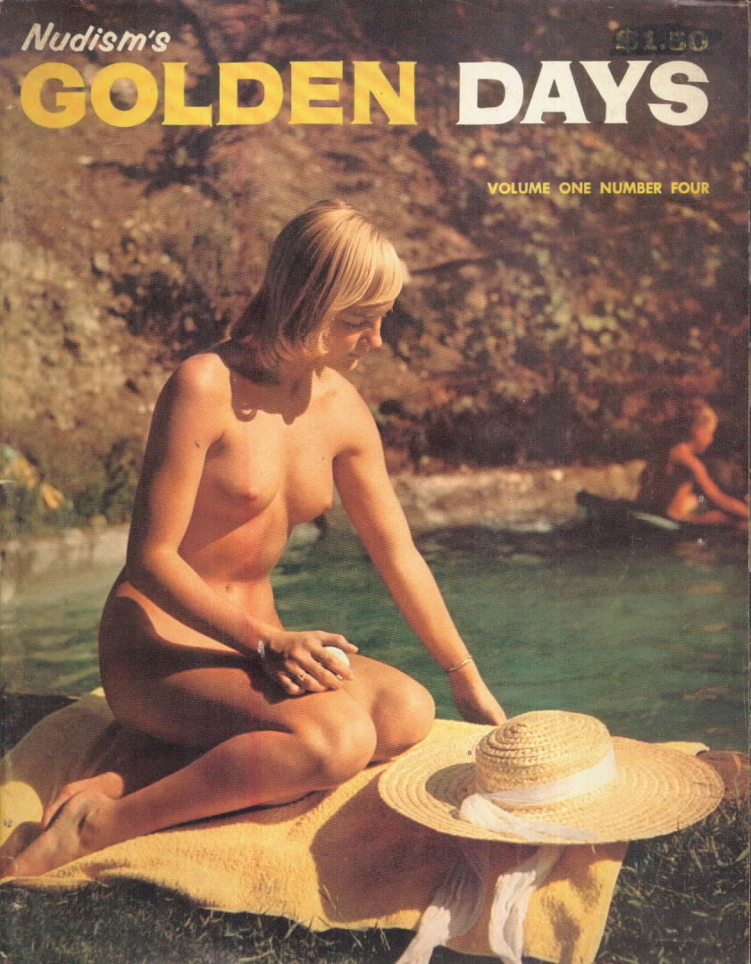 Golden Days Vol. 1 # 4 magazine back issue Golden Days magizine back copy 