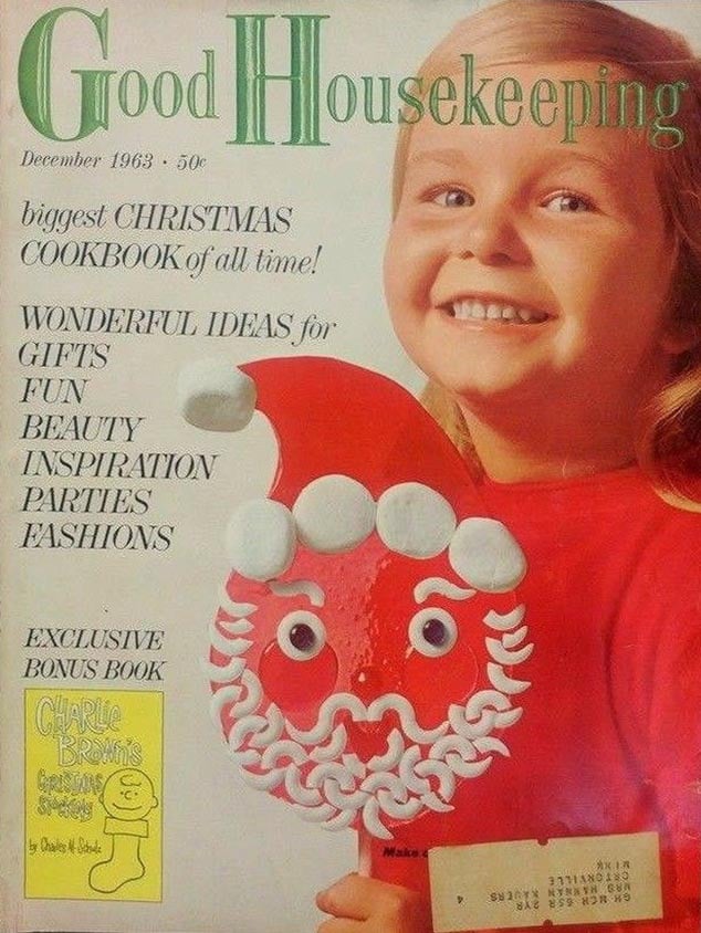 Good Housekeeping December 1963 magazine back issue Good Housekeeping magizine back copy Good Housekeeping December 1963 American womens magazine Back Issue Published by Hearst Publishing Corporation. Biggest Christmas Cookbook Of All Time!.