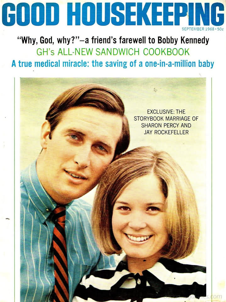 Good Housekeeping September 1968 magazine back issue Good Housekeeping magizine back copy Good Housekeeping September 1968 American womens magazine Back Issue Published by Hearst Publishing Corporation. Why, God, Why? - A Friend's Farewell To Bobby Kennedy.