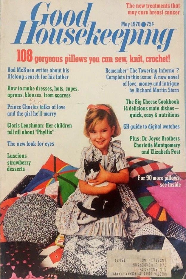 Good Housekeeping May 1976 magazine back issue Good Housekeeping magizine back copy Good Housekeeping May 1976 American womens magazine Back Issue Published by Hearst Publishing Corporation. Rod McKuen Writes About His Lifelong Search For His Father .