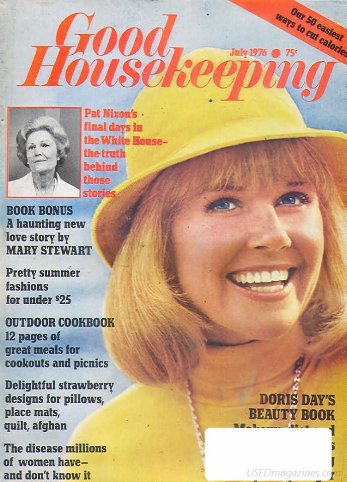 Good Housekeeping July 1976 magazine back issue Good Housekeeping magizine back copy Good Housekeeping July 1976 American womens magazine Back Issue Published by Hearst Publishing Corporation. Book Bonus A Haunting New Love Story By Mary Stewart.