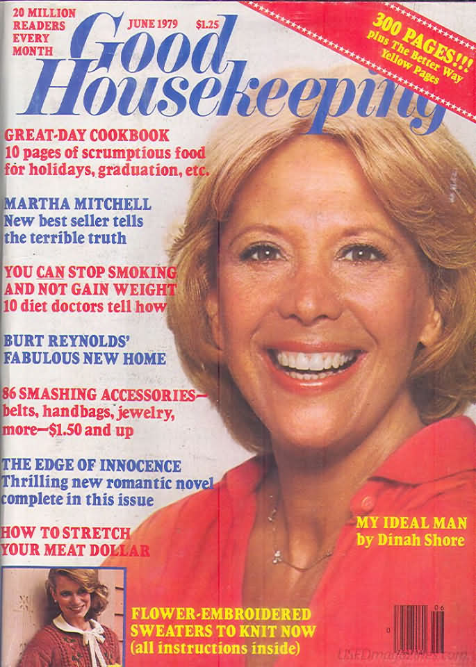 Good Housekeeping June 1979 magazine back issue Good Housekeeping magizine back copy Good Housekeeping June 1979 American womens magazine Back Issue Published by Hearst Publishing Corporation. Great-Day Cookbook 10 Pages Of Scrumptious Food For Holidays, Graduation, Etc..