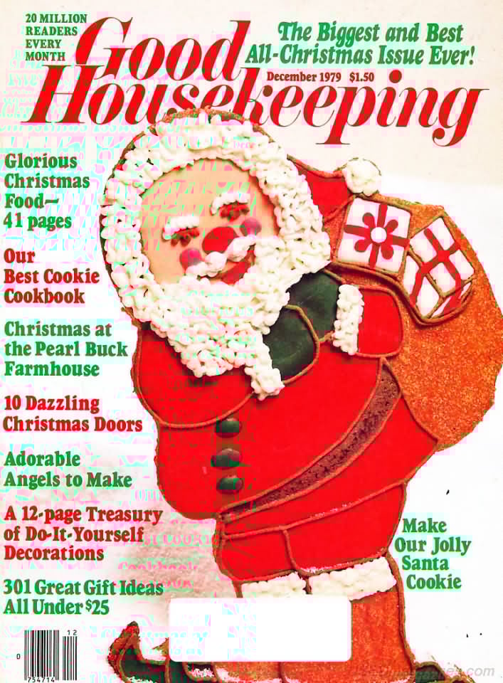 Good Housekeeping December 1979 Magazine Back Issue. GH Dec 1979