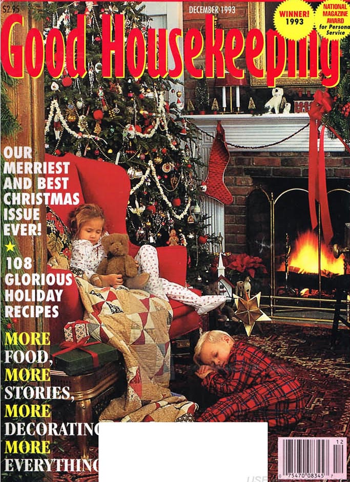 Good Housekeeping December 1993 magazine back issue Good Housekeeping magizine back copy Good Housekeeping December 1993 American womens magazine Back Issue Published by Hearst Publishing Corporation. Our Merriest And Best Christmas Issue Ever!.