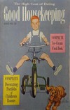 Good Housekeeping August 1953 magazine back issue cover image