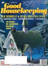 Good Housekeeping December 1992 magazine back issue