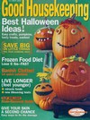Good Housekeeping October 2005 magazine back issue cover image