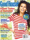 Angie Harmon magazine cover appearance Good Housekeeping July 2011