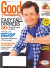 Michael J. Fox magazine cover appearance Good Housekeeping October 2013