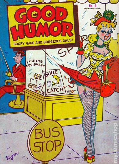 Good Humor # 6, Summer 1949 magazine back issue Good Humor magizine back copy 
