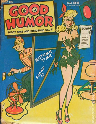 Good Humor # 7, Fall 1949 magazine back issue Good Humor magizine back copy 