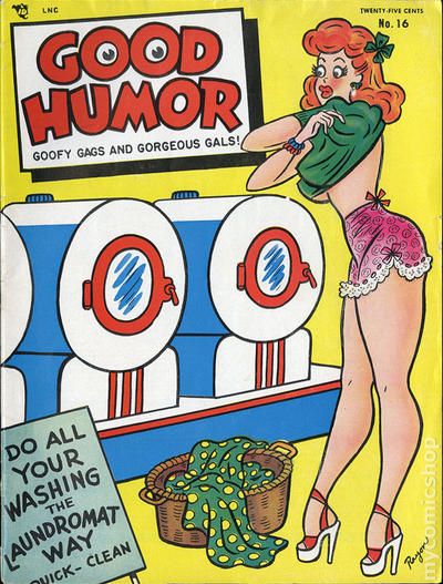 Good Humor # 16, Winter 1952 magazine back issue Good Humor magizine back copy 