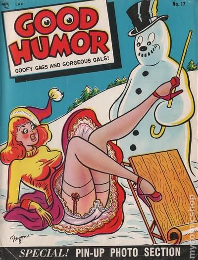 Good Humor # 17, February/March 1952 magazine back issue Good Humor magizine back copy 
