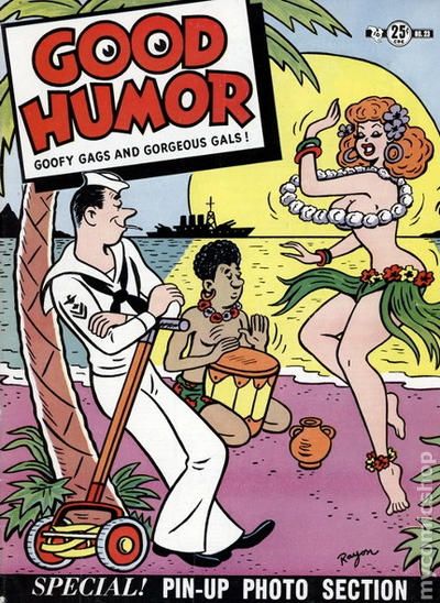 Good Humor # 23, May 1953 magazine back issue Good Humor magizine back copy 