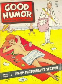 Good Humor # 39, July 1956 magazine back issue cover image
