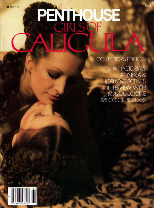 Girls of Caligula # 1, 1981 magazine back issue Girls of Penthouse magizine back copy penthouse girls of caligula 1981, sexy nude girls of caligula, collector's edition, love scenes and