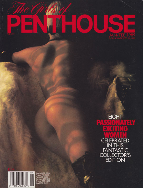 Girls Penthouse January/February 1989 magazine back issue Girls of Penthouse magizine back copy the girls of penthouse magazine 1989 back issues passionately exciting xxx pictorials hottest nudes 