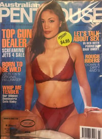 Girls of Australian Penthouse March 2001 magazine back issue