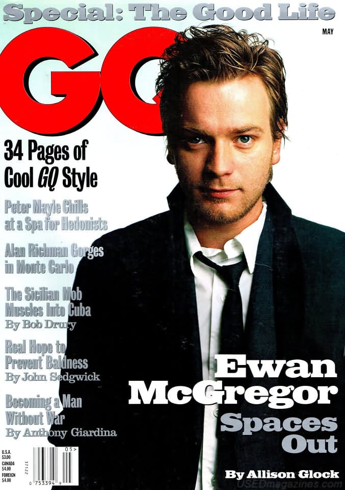 GQ May 1999 magazine back issue GQ magizine back copy 