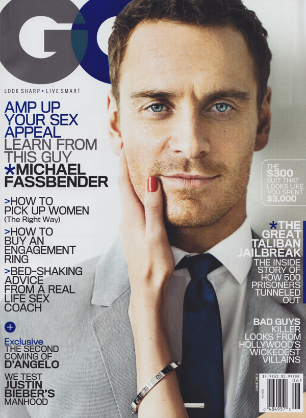 GQ June 2012 magazine back issue GQ magizine back copy How to Pick Up Women,Real Life Sex Coach,Justin Bieber's Manhood,hollywood's wickedest villians