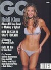 Heidi Klum magazine cover appearance GQ January 1999