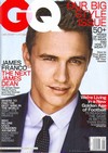 James Franco magazine cover appearance GQ September 2008