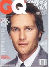 Tom Brady magazine cover appearance GQ December 2009
