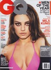 Mila Kunis magazine cover appearance GQ December 2011