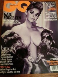 Gail Force magazine cover appearance GQ British February 1999