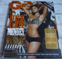 Eva Mendes magazine cover appearance GQ British March 2007