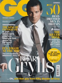 GQ British February 2015 magazine back issue cover image