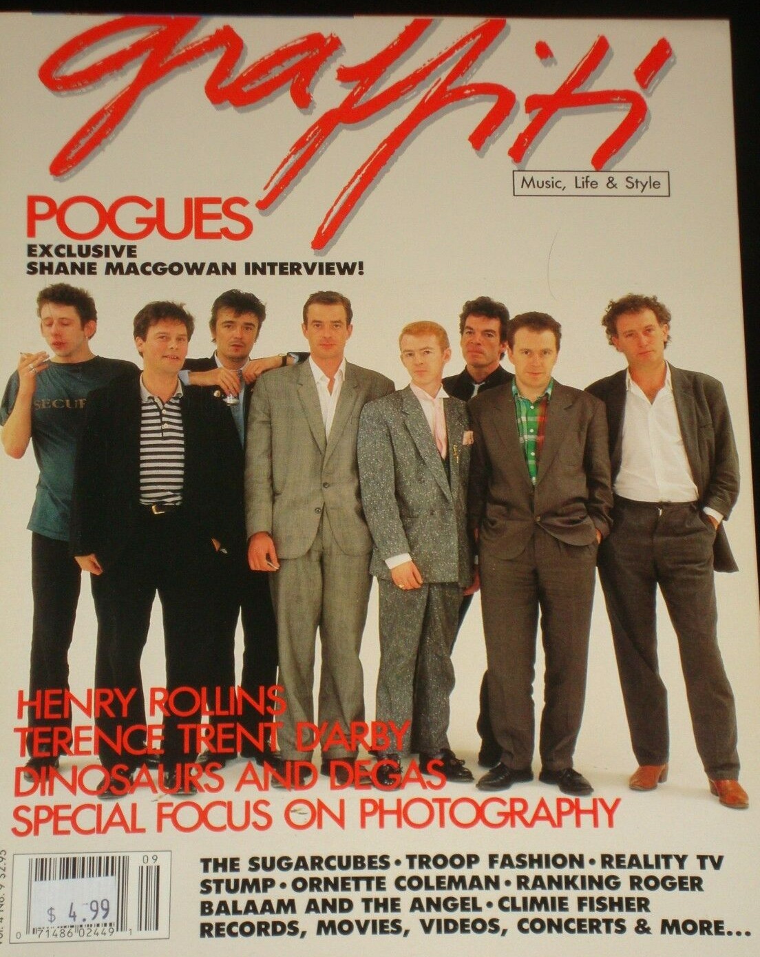 Graffiti Sep 1988 magazine reviews